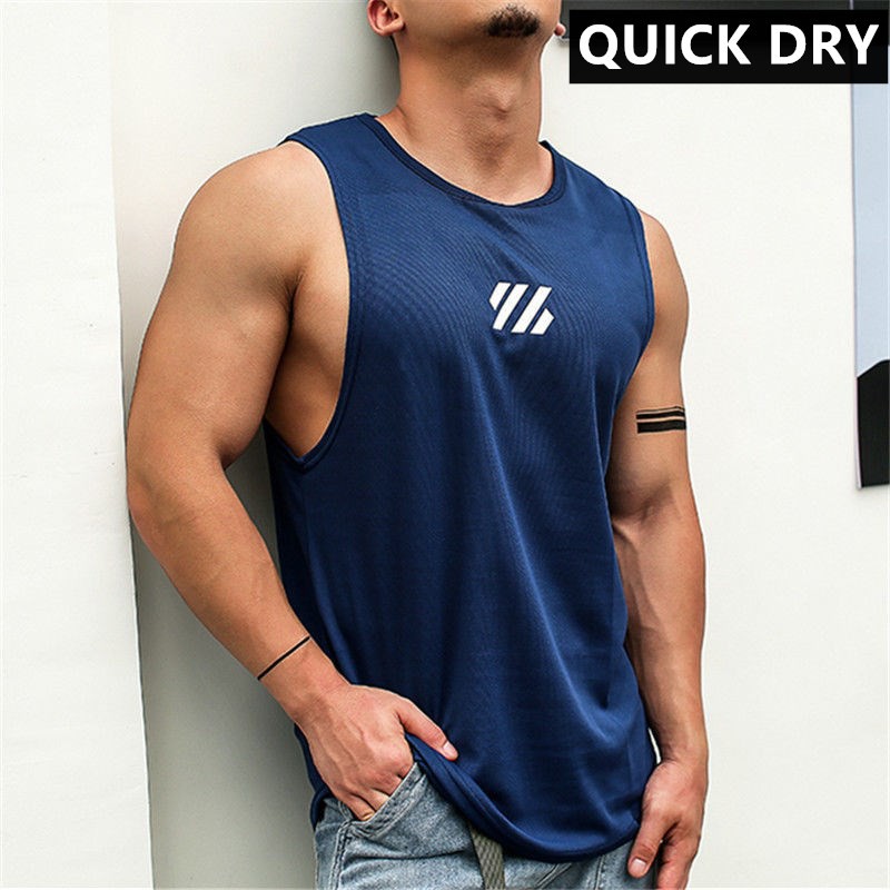 Dri fit muscle on sale tee