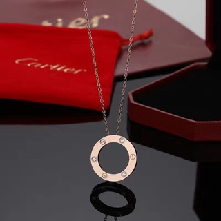 Cartier couple online necklace