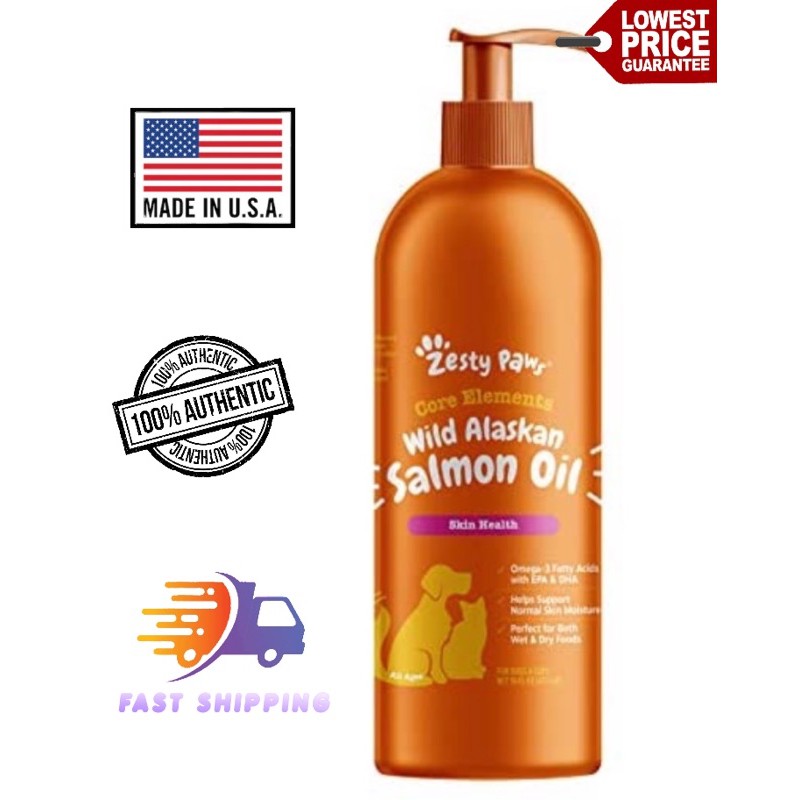 Zesty Paws  Pure Wild Alaskan Salmon Oil