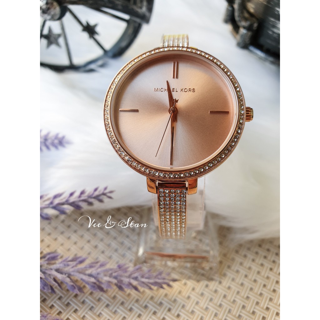 Michael kors sales jaryn rose gold