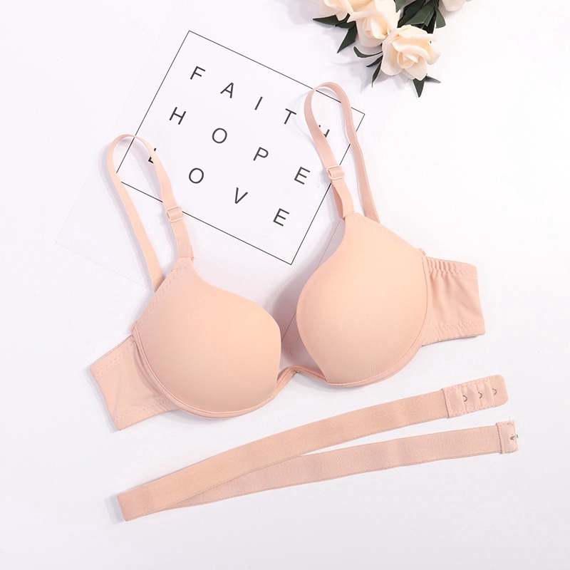 Ecmln Women Sexy Backless Bra Lingerie Deep U Push Up Intimates Underwear Shopee Philippines 6754