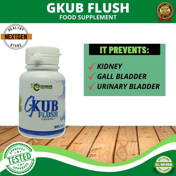 1 BOTTLE Edhawa Gkub Flush Dialysis PreventionTreats Kidney Problems