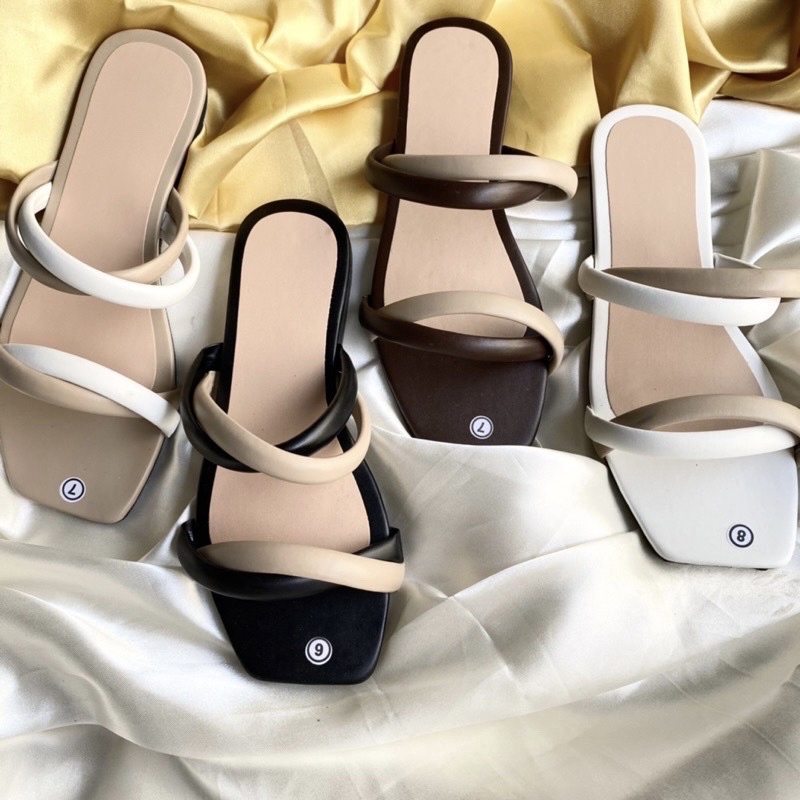 Jemy Combi Tubular Flats Sandals for Woman | Shopee Philippines