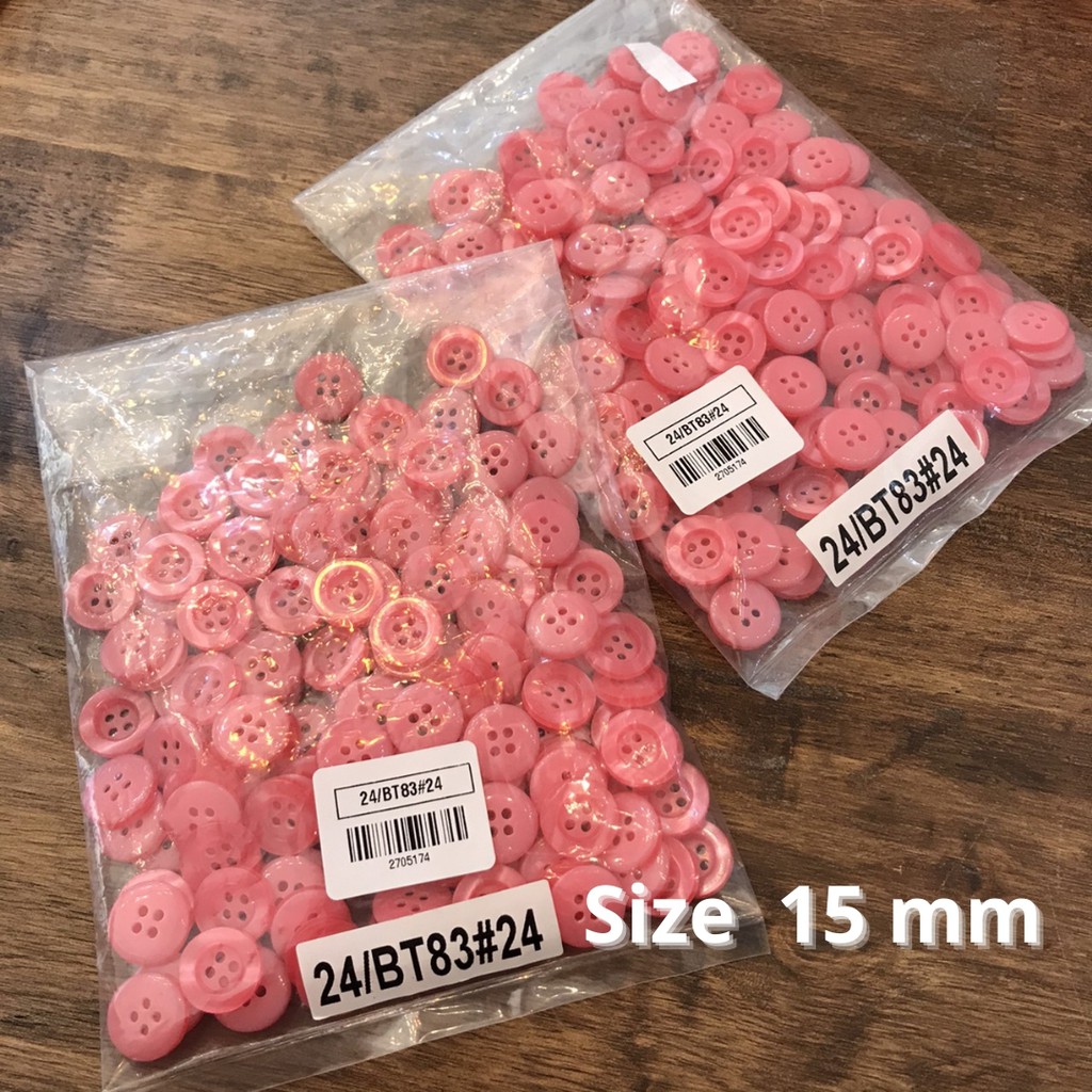 Standard Suit Buttons Dark Pink Tone (144 Tablets) | Shopee Philippines