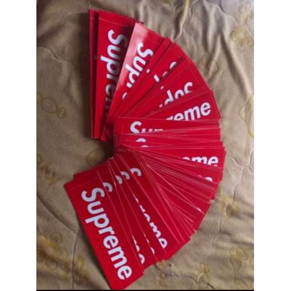 Original supreme clearance sticker