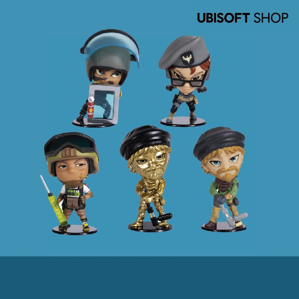 Ubisot: Rainbow Six Siege Collection: Chibi Series 6 SET (5pcs ...