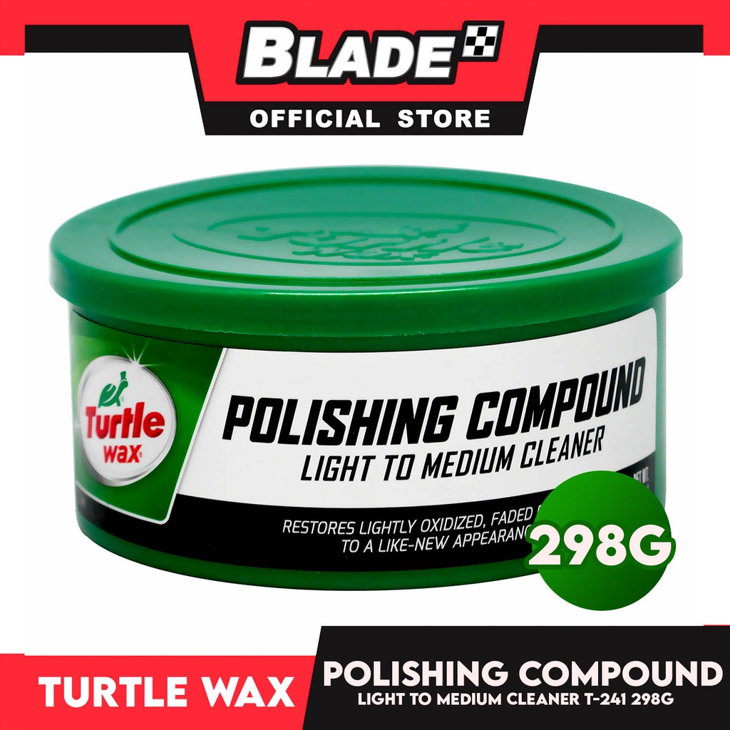 Turtle Wax Polishing Compound T241A (Light to Medium Cleaner) 298g Shopee Philippines