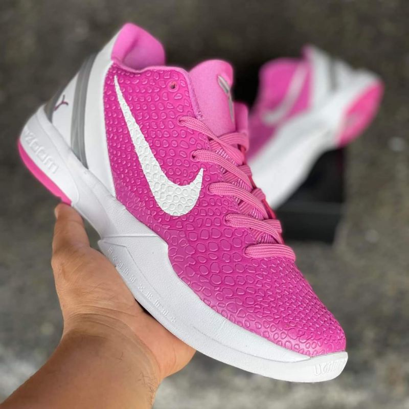 Nike Kobe 6 Kay Yow Think Pink Colorway (Highest Quality) Free Socks