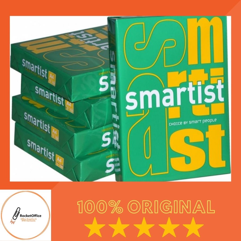 SMARTIST PAPER A4/SHORT/LONG 70GSM | Shopee Philippines