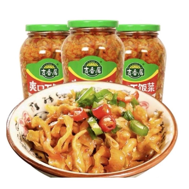 XLD JiXiangJu Spicy Pickles(XiaFanCai) Chinese Famous food Brand Sauce ...