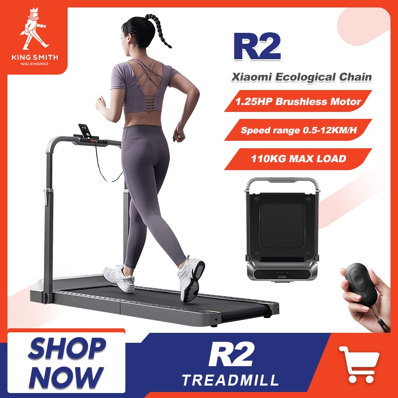 Xiaomi Treadmill Walkingpad R2 Kingsmith 12km H Foldable Treadmill International Edition LED Display Shopee Philippines