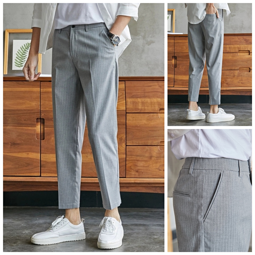 Korean store striped pants