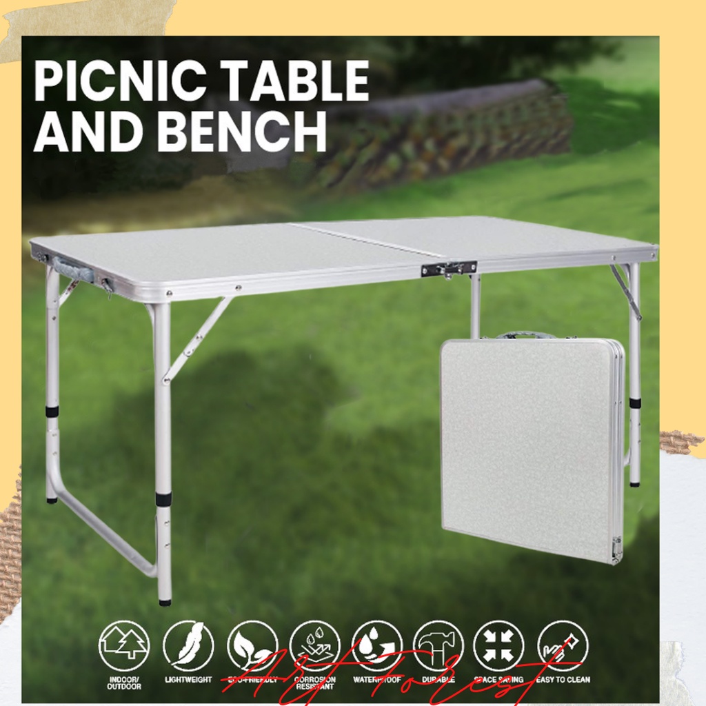 Folding Camping Table Portable Lightweight Aluminum Foldable Picnic