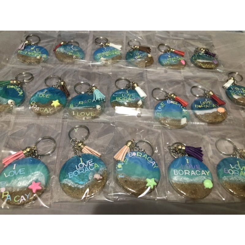 Boracay Beach Inspired Keychain Souvenirs Shopee Philippines