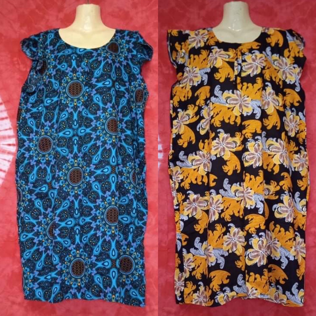 Daster Ni Nanay Chalise Floral Print With Butterfly Sleeves Pambahay ...