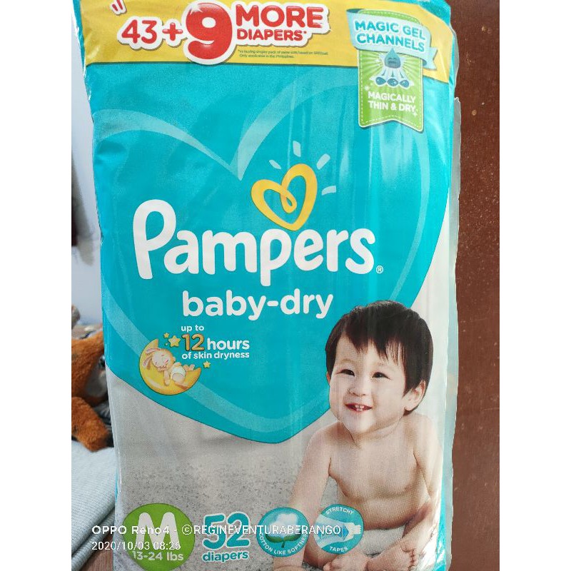 Pampers medium 70 pcs hot sale price