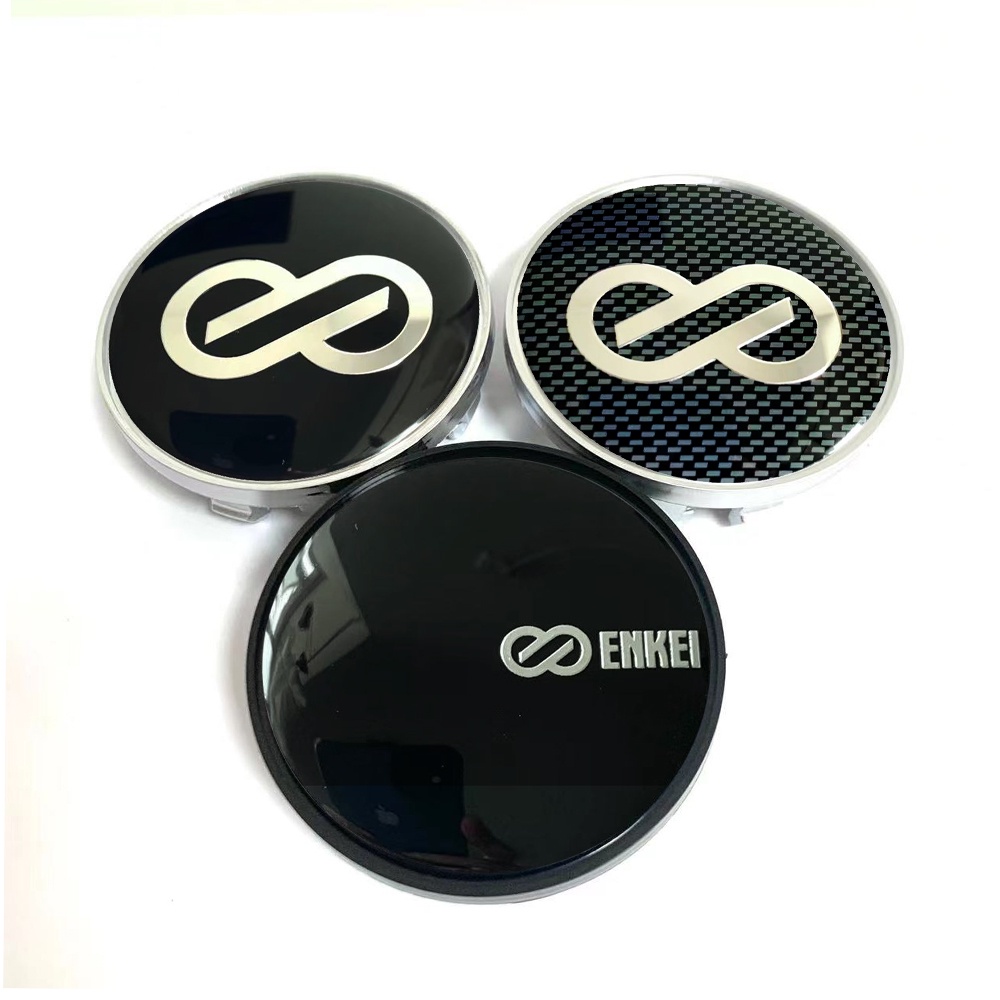 4pc 59mm ENKEI Wheel Center Cap Black Modified Sports Wheel Hub Cap Cover Fit for enkei Wheel