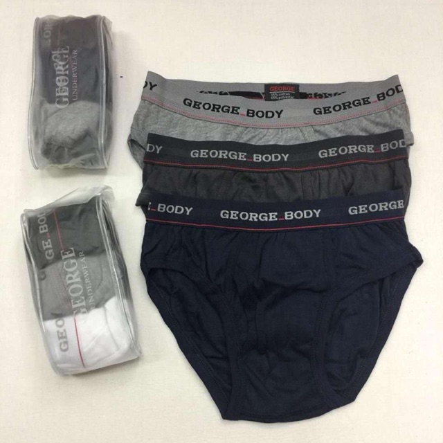 George 3in1 men s brief 8806 High quality low price Shopee