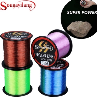 Sougayilang 500m 100% Super Strong Nylon Line Fishing Lines For Outdoors  Fishing