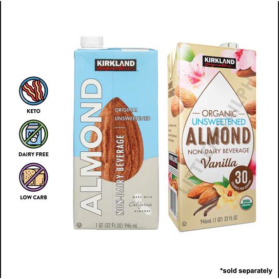 Kirkland Signature Almond Milk, 32oz Shopee Philippines