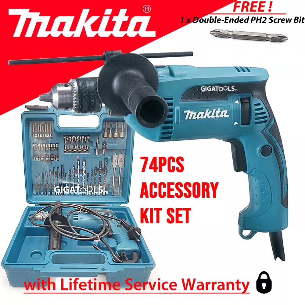 Mașină de găurit cu percuție HP1640 680 W 220 - 240 V Makita