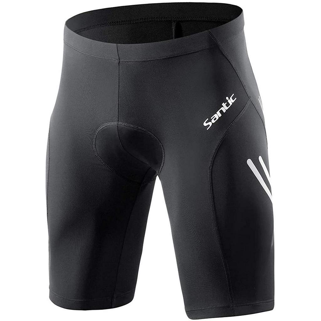 Santic Men s Cycling Shorts 3D Padded Biking Shorts Breathable