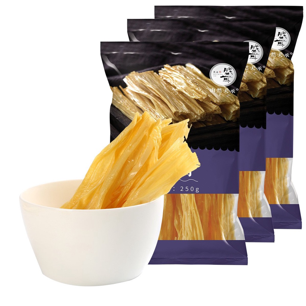 Earmuffs Bean Curd Sheet Rolls250g*3Bag Handmade Bean Curd Sheet