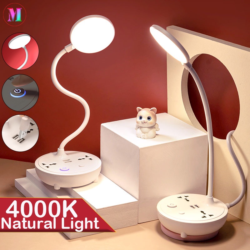 Desk Lamp LED Study Table Lamp Foldable Protective Eyes Lamp Student