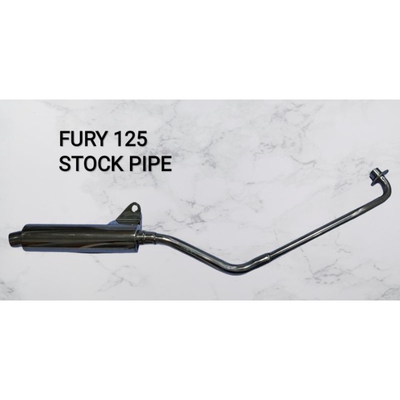 Kawasaki Fury 125 - StockPipe - Stainless | Shopee Philippines