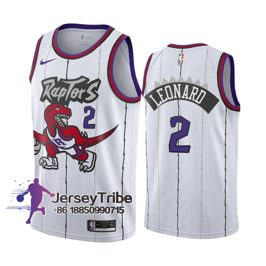 2019 20 NBA Basketball Men s Jersey Toronto Raptors 2 Kawhi Leonard Jerseys White Shopee Philippines