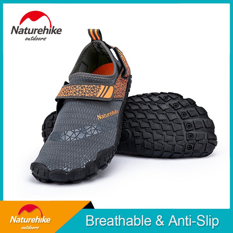 Naturehike Rubber Sole Wading Shoes Non Slip Men Women Soft Aqua Shoes Beach Shoes Swimming Shoes NH20FS022