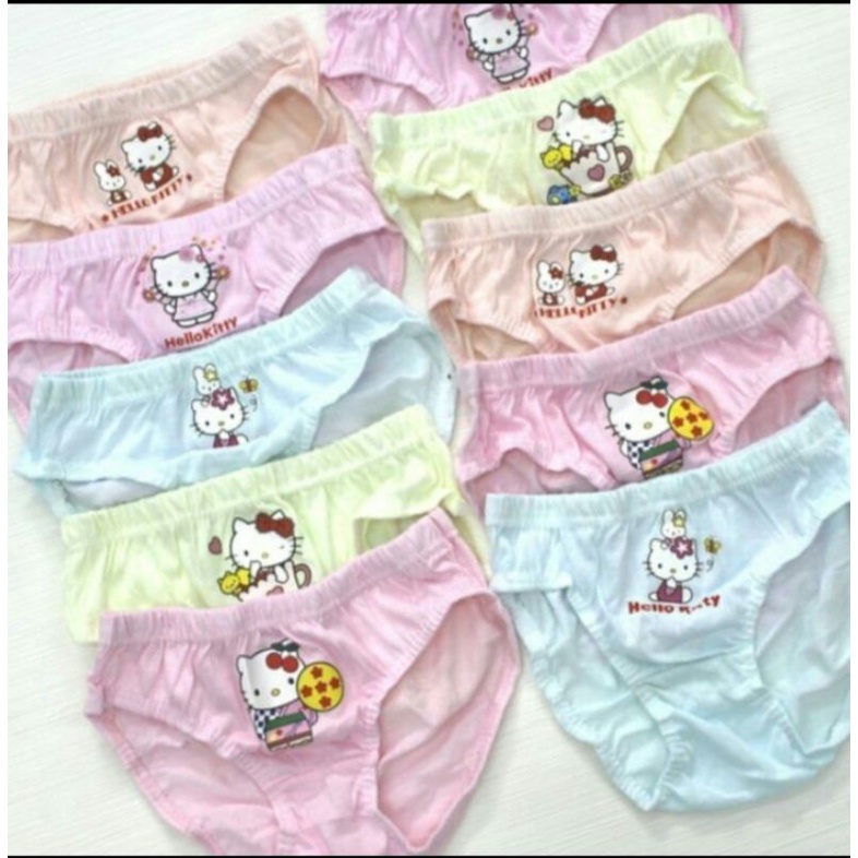 SALE ! Minnie Mouse Character Printed Cotton Panty Kids Underwear For Kids  Girl inner#TRICIANACHEN