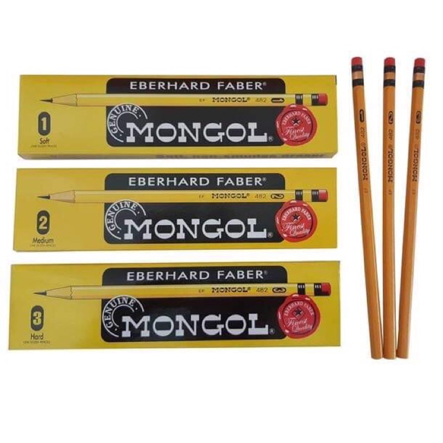 Mongol Pencil No. #2 12pcs per box | Shopee Philippines