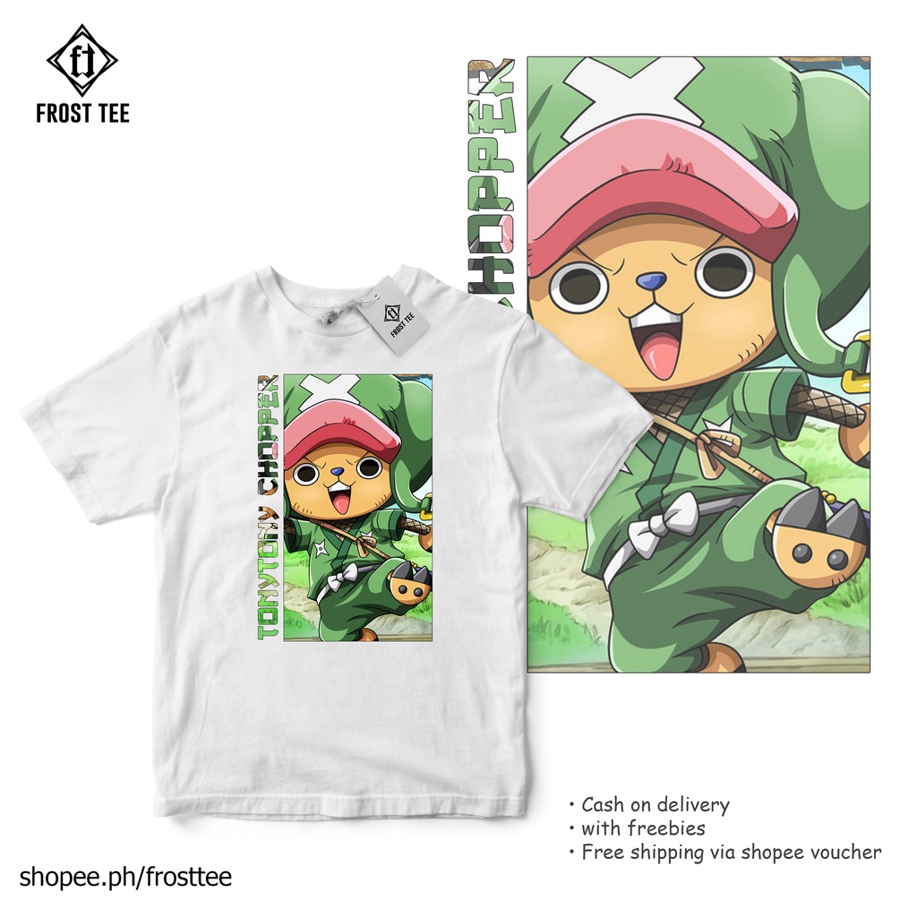 One Piece Chopper Tony Tony Anime Shirt Freedert Shirt Ph Shopee