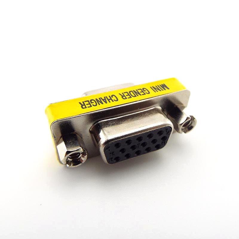 15Pin F/F Adapter VGA / SVGA Female to Female Double F to F Cable