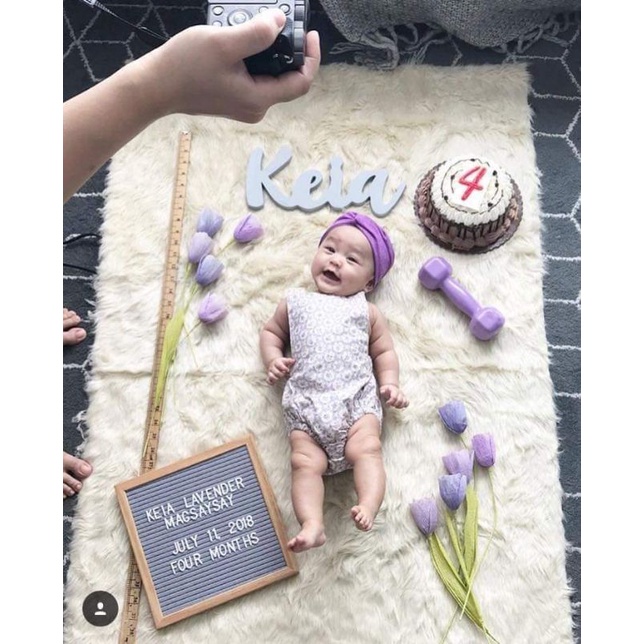 Photoshoot / Flatlay / Carpet / Baby Milestone / BabyPhotoshoot ...