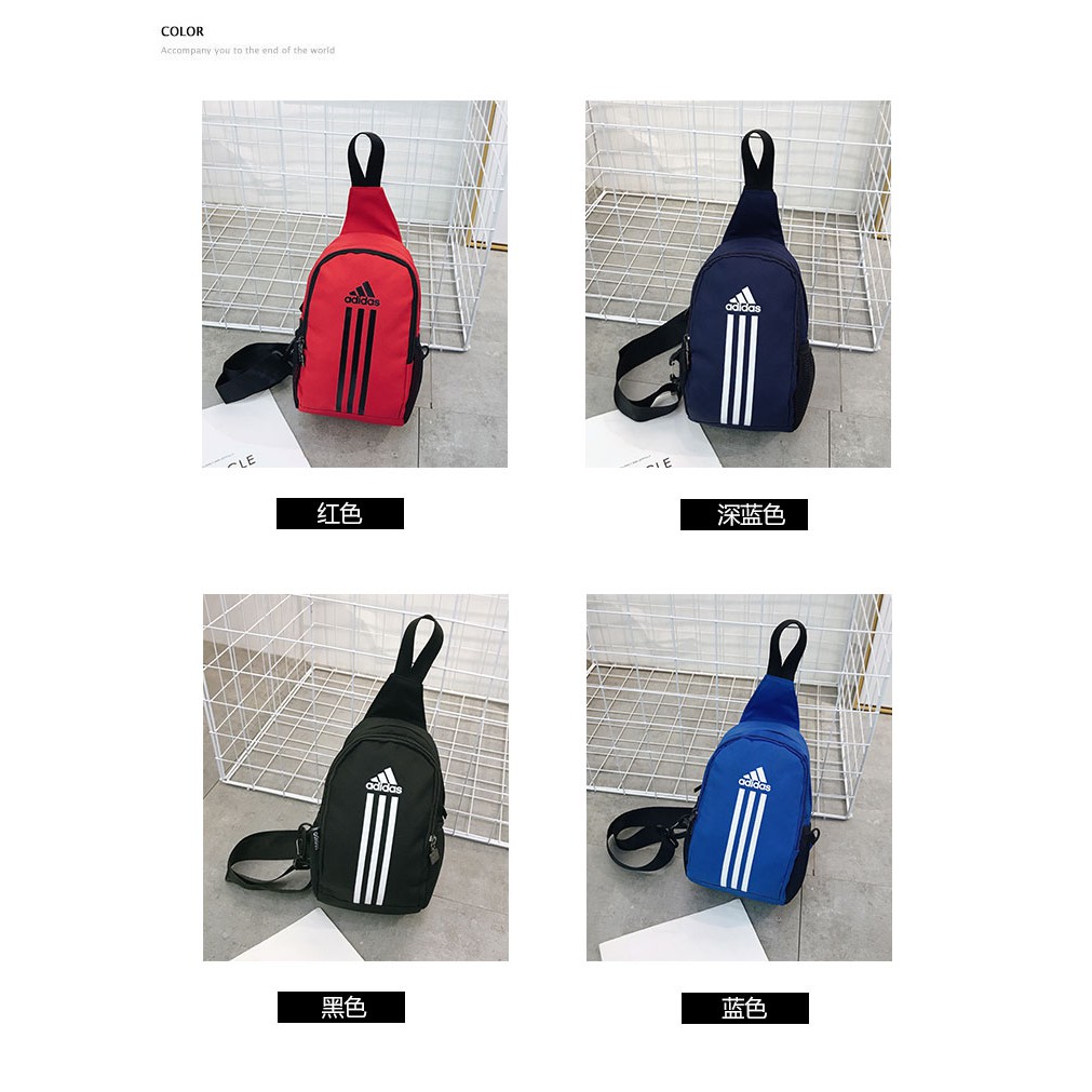 100 original Adidas Crossbody Bag Chest Bag Shoulder Bag Geometric Diamond Bag for M