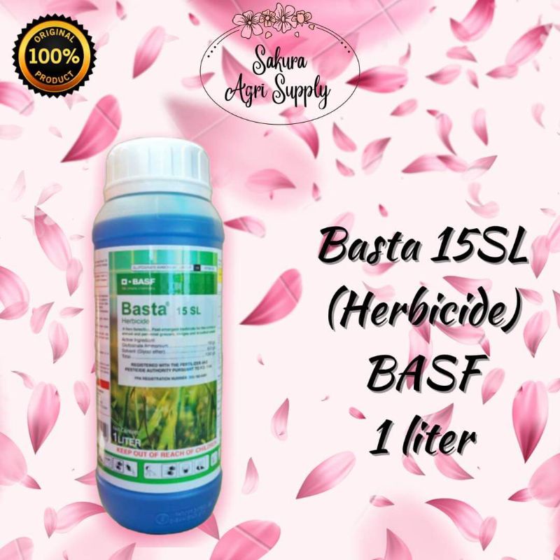 BASF BASTA 15SL HERBICIDE 1LITER Shopee Philippines