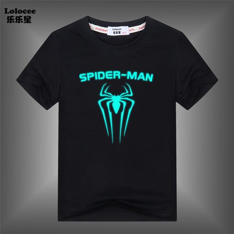 Iron man t shirt glow in the dark best sale