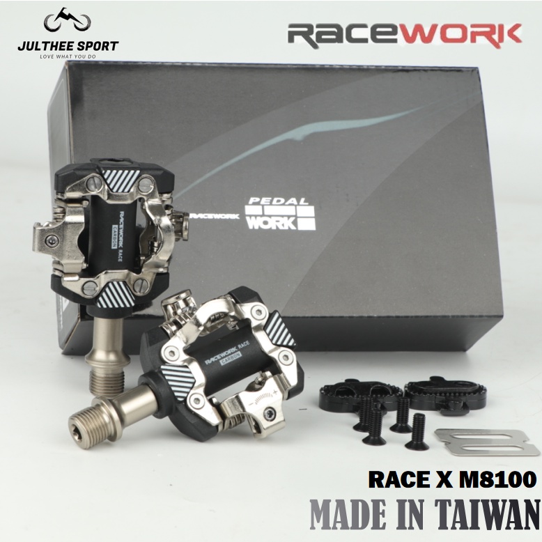 ReadyStock inPH MTB Cleats Pedals racework Clipless Pedals Cycling Road Bike Self locking SPD Shopee Philippines