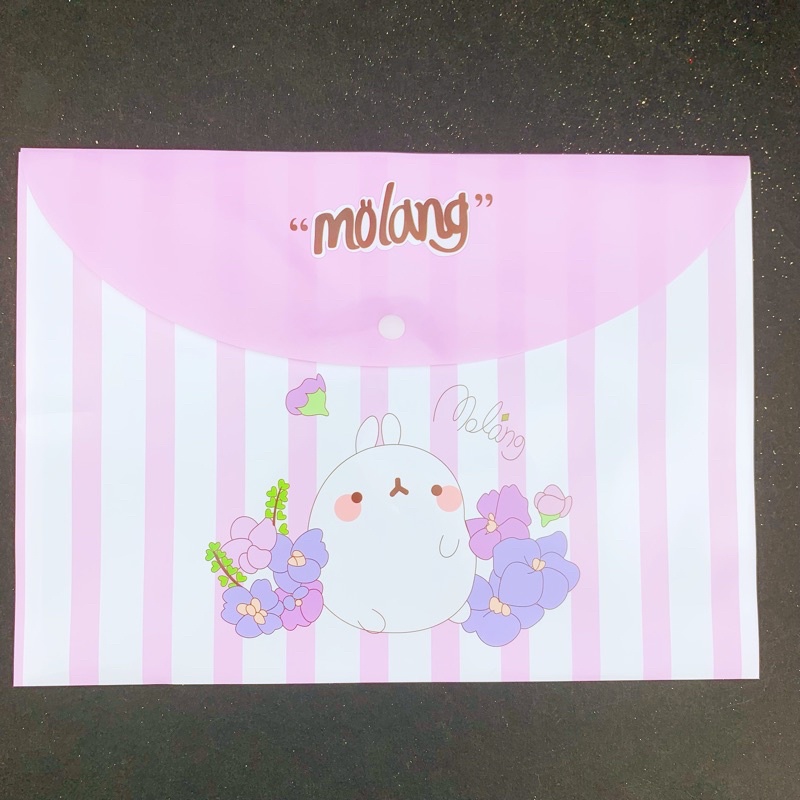 A4 plastic envelope cute cartoon file bag student stationery 1pc ...