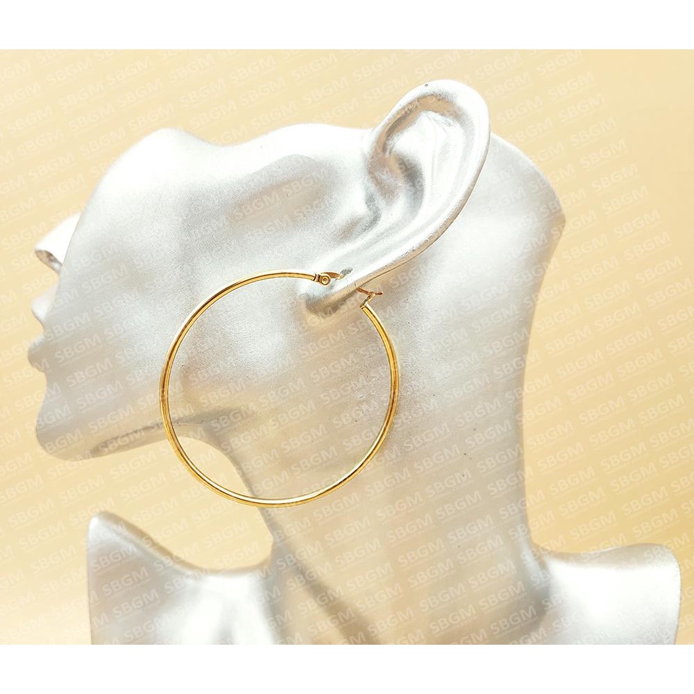 SBGM High Quality Authentic Stainless Steel 316l Surgical 18k Gold