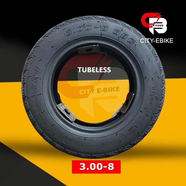 Ebike tubeless tire 3.008 Ebike tubeless tire 3.00*8 NO FREE BENT