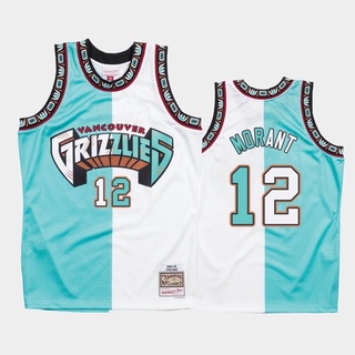 Temetrius Morant Memphis Grizzlies Throwback Teal Jersey