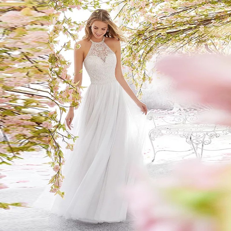 Halter ball gown 2025