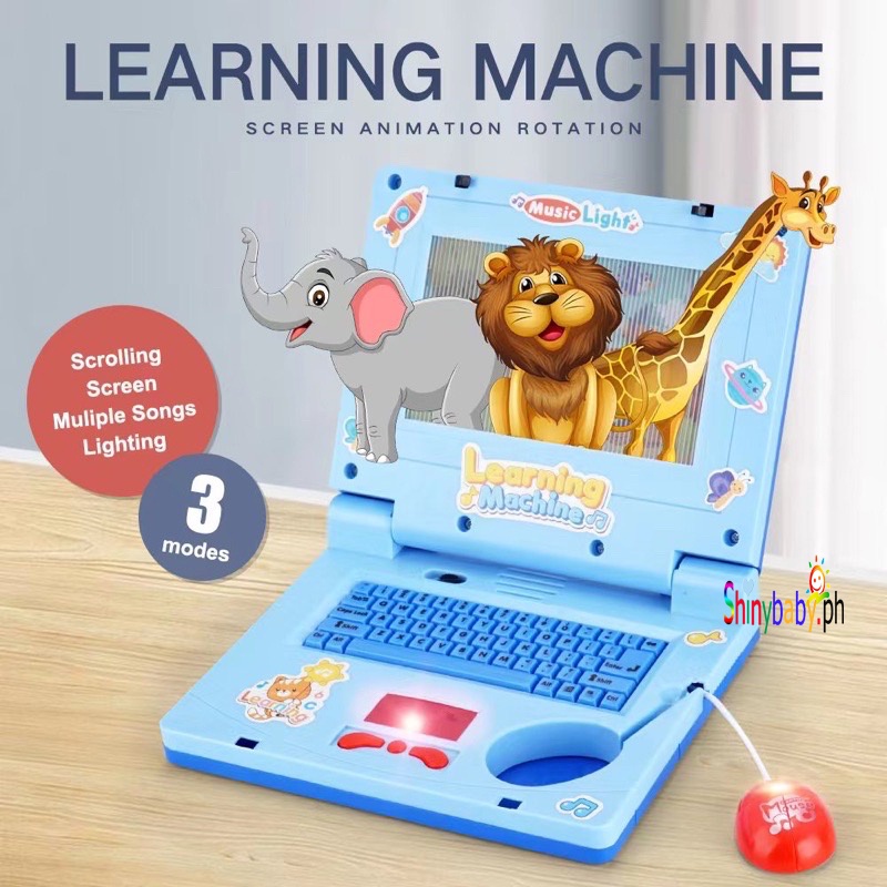 Children's music laptop toy with lights and music Shopee Philippines