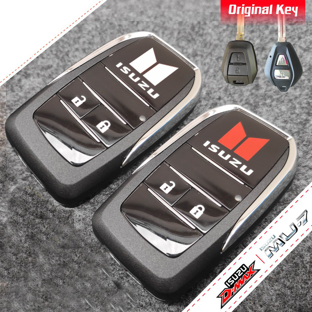 ISUZU Modified Flip Remote Key Case / Folding Key Frame for D-Max DMAX ...
