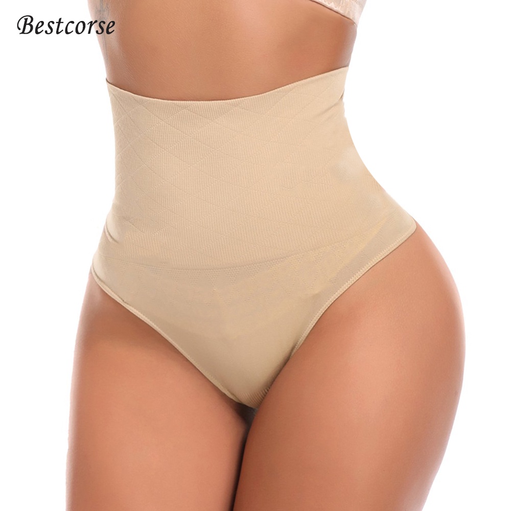 Bestcorse 3XL Seamless Breathable Shaping Pants Shapewear Thong For