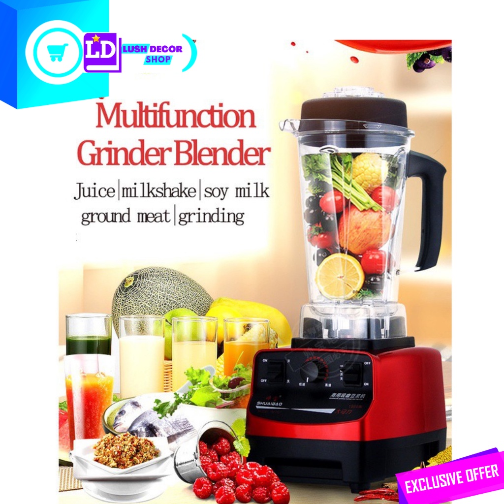 Multifunction Commercial Blender 2L (kitchen and lab appliance used to