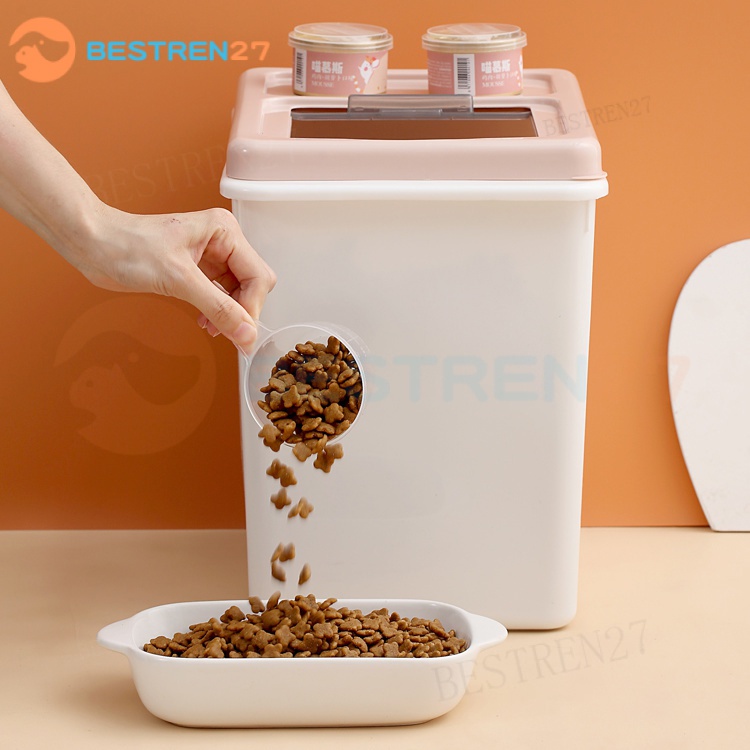 Pet Food Container Packing Cat Food Dog Bucket Pet Large Capacity
